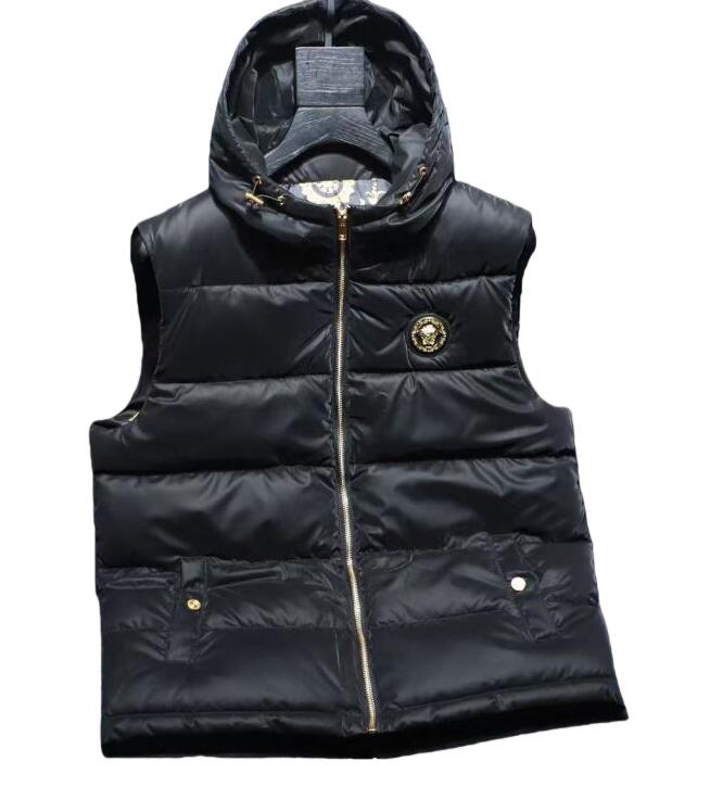 designer vest men women sleeveless puffer jacket brand cotton-padded jackets mens coat for winter VER2868