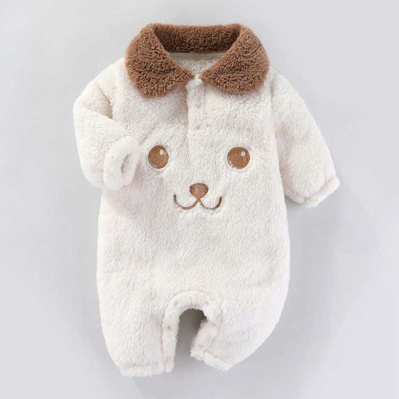 w843 Cute Newborn Baby Bodysuit New Winter Autumn Baby Clothes Cartoon Girl Rompers Spring Soft Infant Jumpsuit 0 to 12 Months