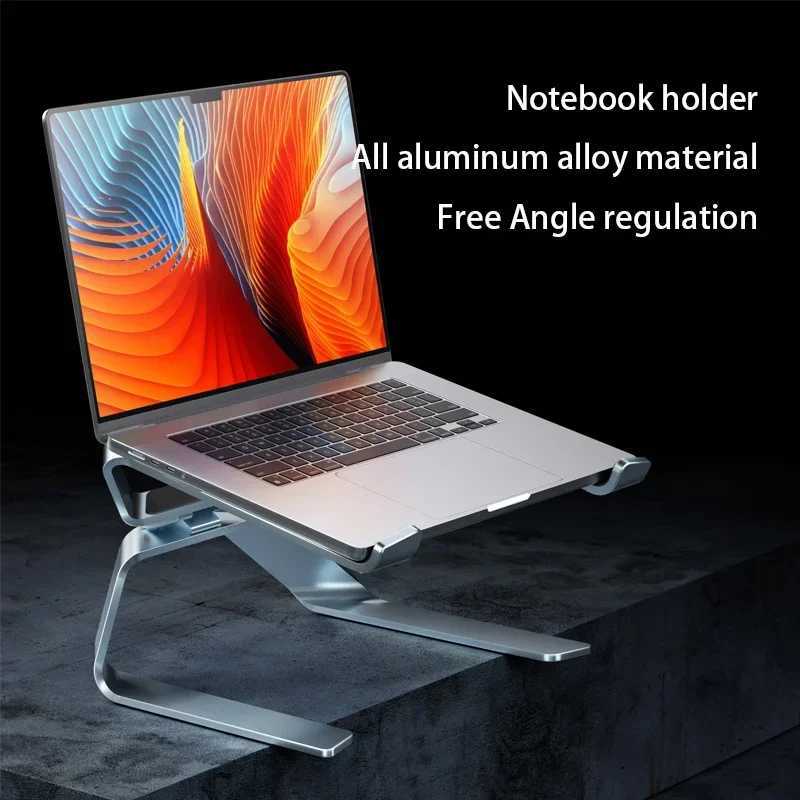 P68P69 Aluminum Alloy Laptop Stand Increased Lift To Receive A The Portable Double Vertical Heat Dissipation Off Desktop C251208-image-1087683508