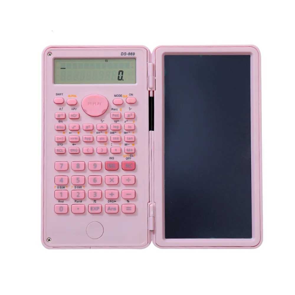 2 in 1 Scientific Calcator 6-inch Large Screen Display Off LCD Drawing Pad Practical Mtifunctional Digital Writing Tablet H251208-image-1087661477