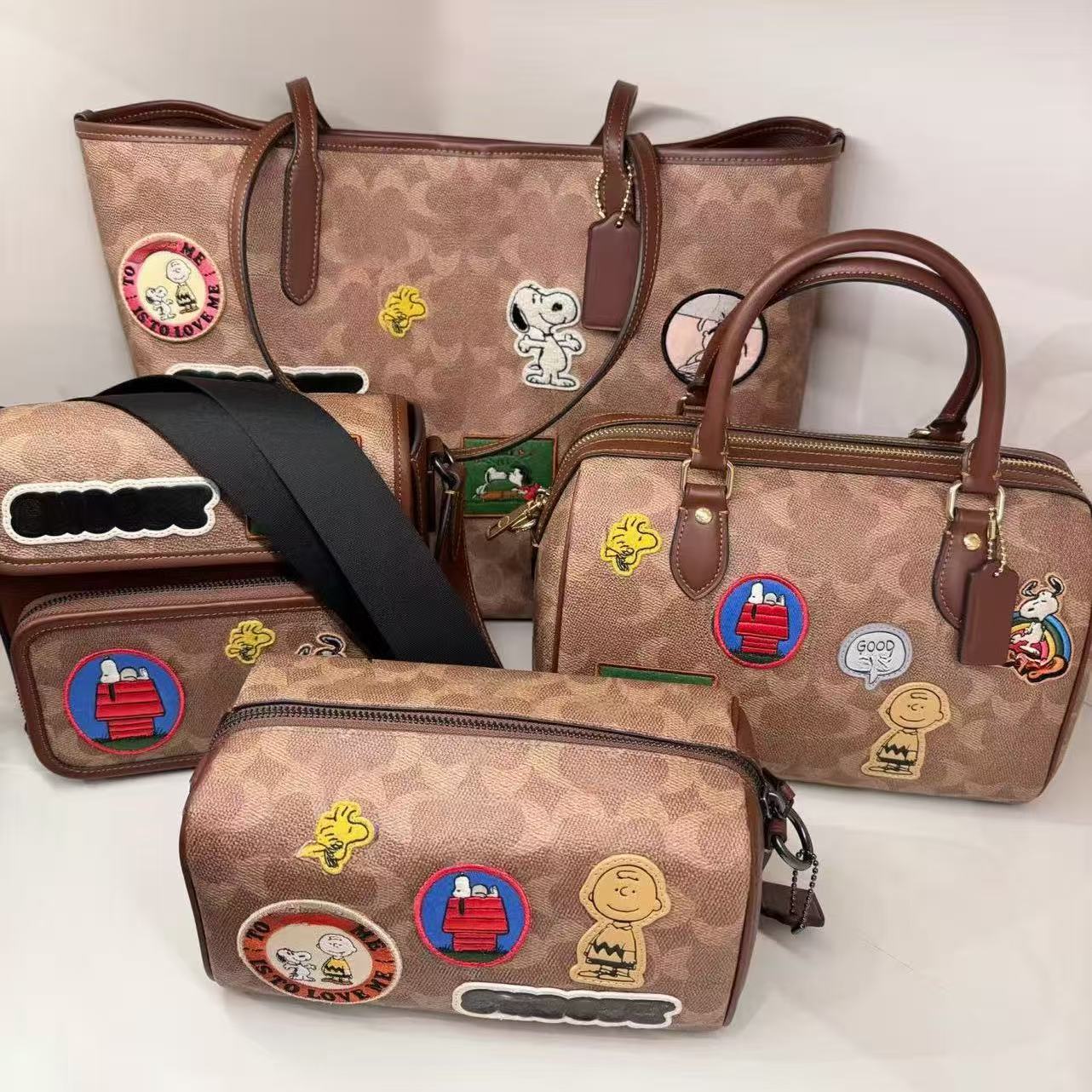 Designer Snoopys Borsa Peanuts Borsa Zaino per donna Borsa Rowan Borsa a tracolla Borse a tracolla Borsa da viaggio per studenti carina Borsa da via