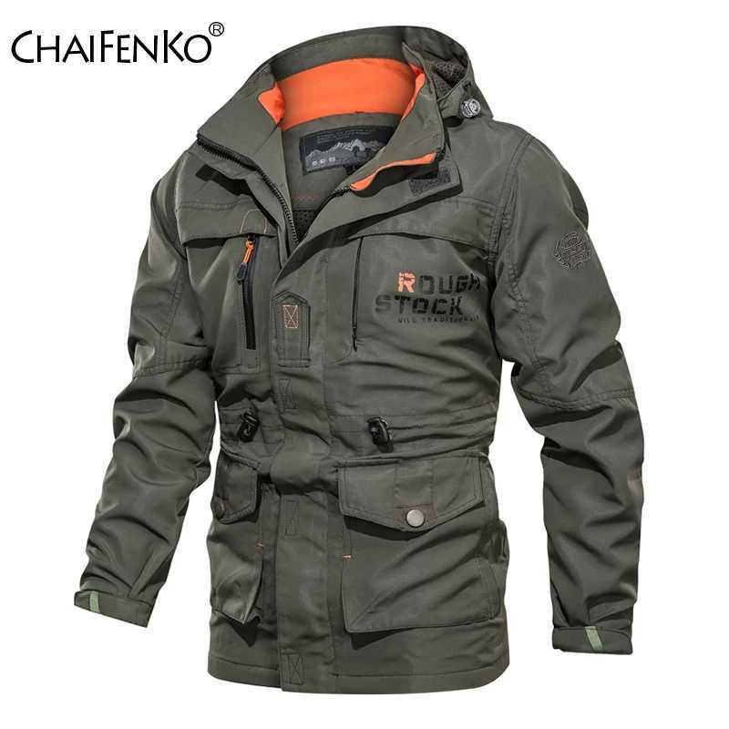Men Outdoor Jacket Spring Autumn New Hooded Casual Jacket Men Windproof Windbreaker Coat Men Camping Lnterchange Jacket Men W251209