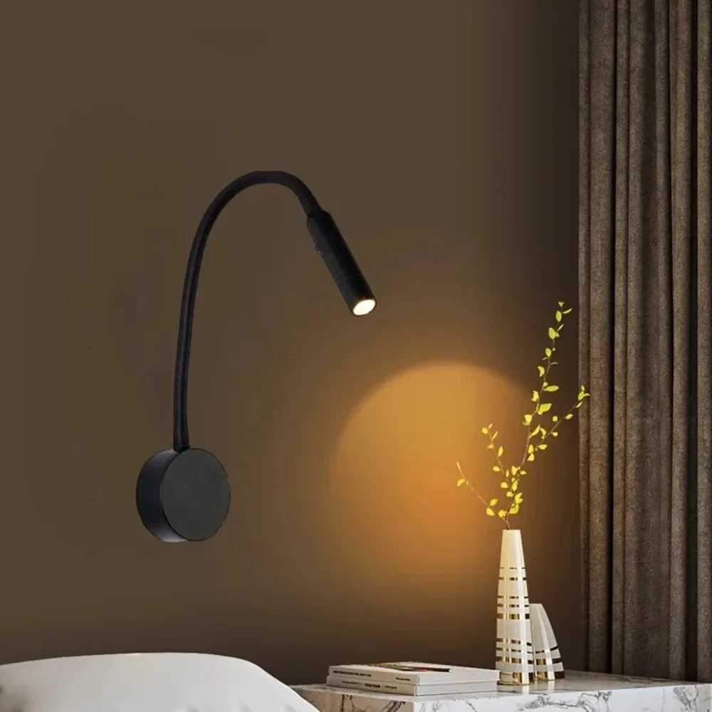 JOYINLED Led chevet applique murale rotatif Flexible projecteur salon étude lampe de lecture tuyau monté applique veilleuse M251209