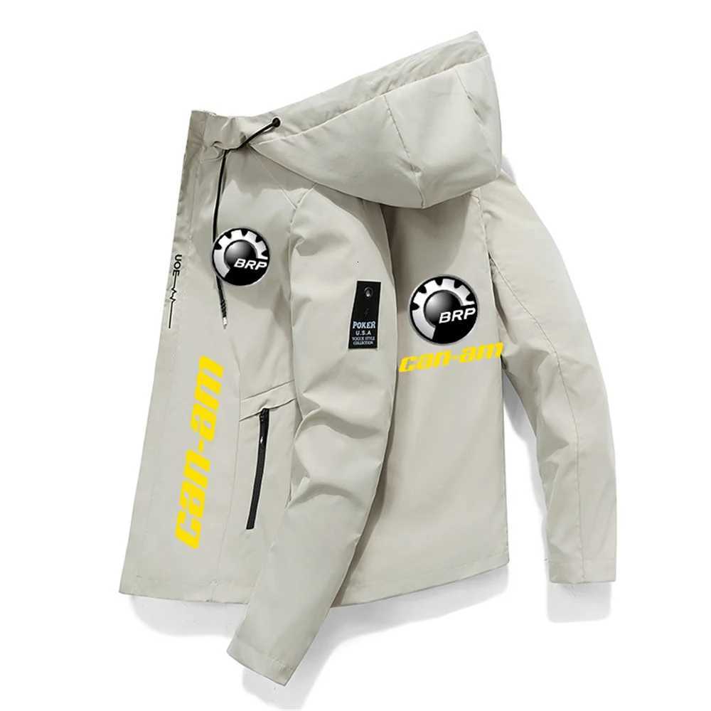 2024 Spring and Autumn New Brp Can am Auto Printed Mens Jacket Casual Zipper Work Fashion Sports Jack W251209