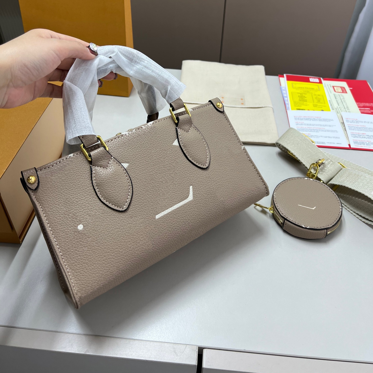Designer bag Handbag 5A Real Leather Shoulder Bag Purse Women Totes Classic Clutch Genuine Leather Crossbody Wallet W785 04