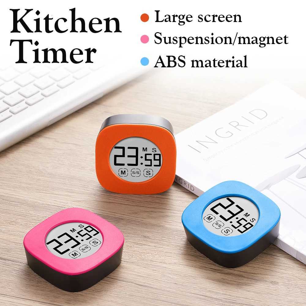 Digital LCD kitchen timer with on/off switch mute and loud al 24-hour clock children teas kitchen C251209-image-1087828477