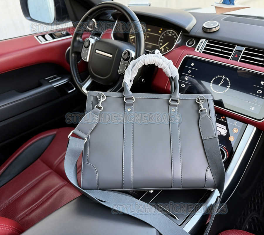 Totes TOP Qualité Hommes Femmes Grand Sac Fourre-Tout Designer Sacs À Bandoulière De Luxe Doux Sacs À Main D'affaires GRAND Espace En Cuir Vérita
