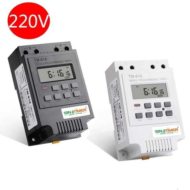 SINOTIMER 30AMP Weekly Programmable Digital TIME SWITCH Relay Control Timer 220V Din Rail Mount C251209-image-1087828595