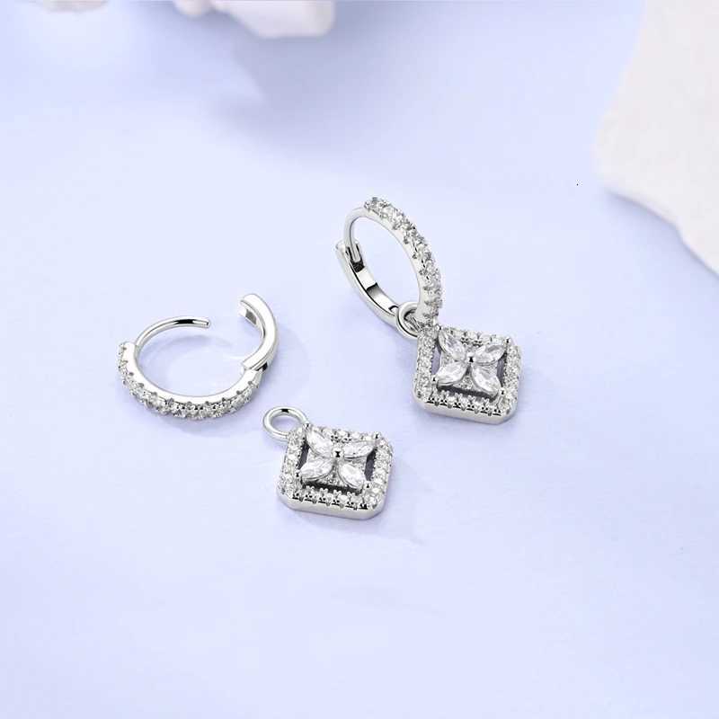 925 Sterling Silver Earrings Women Sparkling White Zirconia Drop Earring For Anniversary Wedding Jewelry Gifts K251209 H260129-image-1093633587
