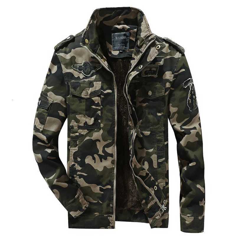 Winter Padded And Thickened Military Camouflage Clothing Workwear Windproof Warm Outdoor Fitness Sports Warm Mens Jackets W251209