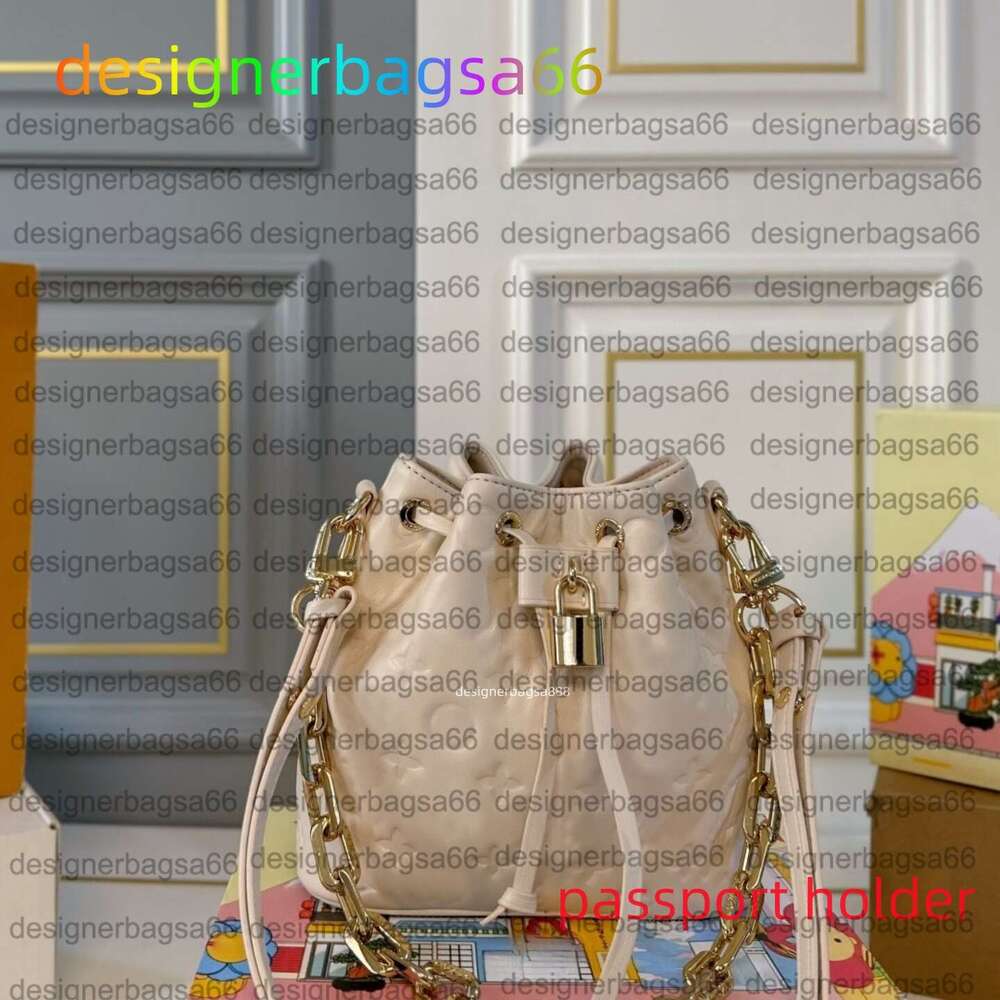 2026 Drawstring Bucket Bags Original designer handbag Top Luxury bucket Womens crossbody leather chain mirror quality mon tresor bag wallet tote hob