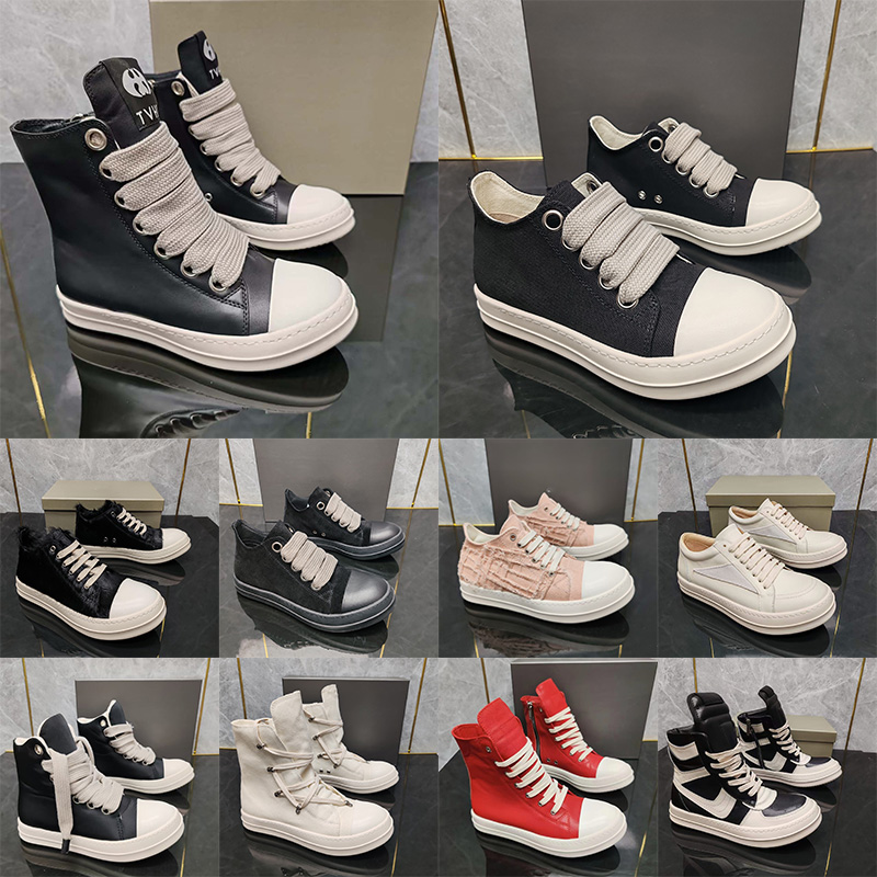 with box Designer Boots Geobasket Genuine Leather boot furry boot canvas boots Luxury booties black white high top horse hair boots low top suede bo