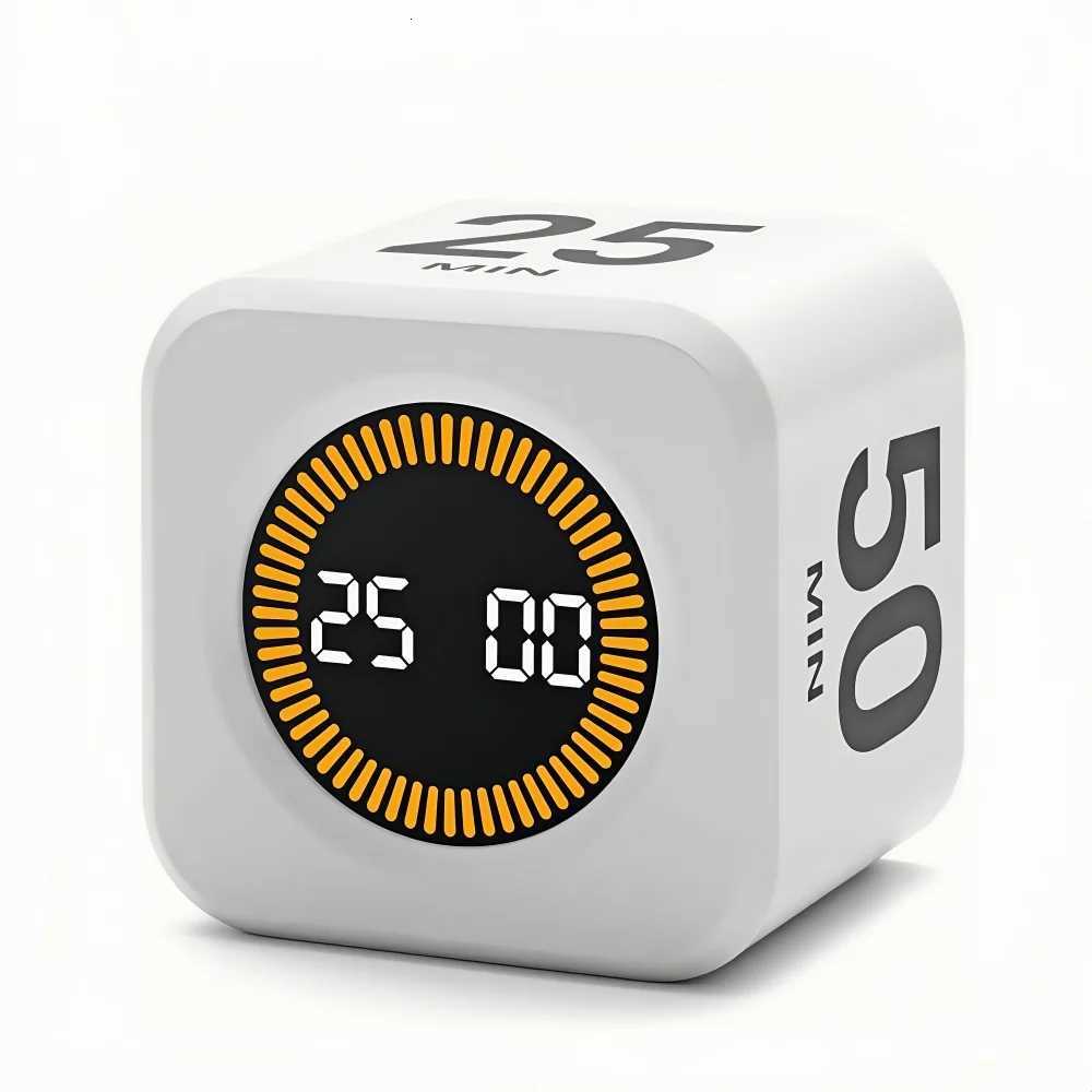 Podoro Timer -for Kitchen/Study/Shower TimerSilent Flip Digital Visual egg Timer 5/10/25/50min Cooking Gadgets Smart C251209-image-1087828903