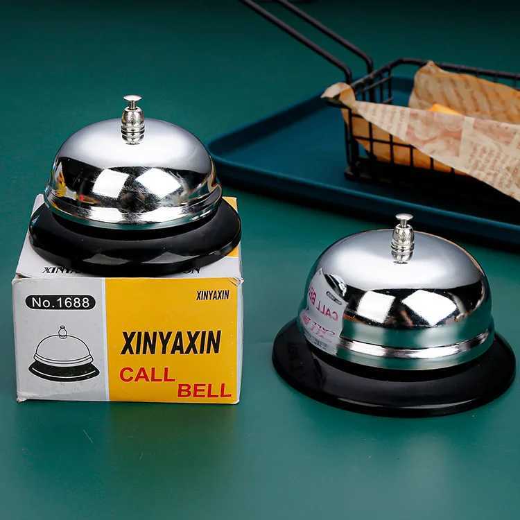 Kitchen Tool Stainless Steel Food Serv Call Bell Restaurant Bar Ringer Call Bell Serv Ring He Restaurant Call Bell C251209-image-1087828667