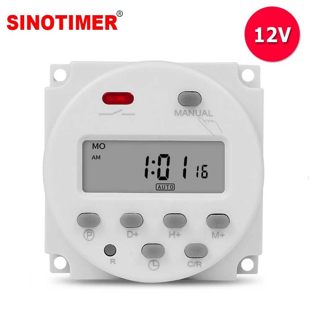 12V AC/DC 220V AC Digital 7 Days Weekly Programmable Timer Switch Electronic Lighting Daily Time Relay Programmer 110V 24V 5V C251209-image-1087828744