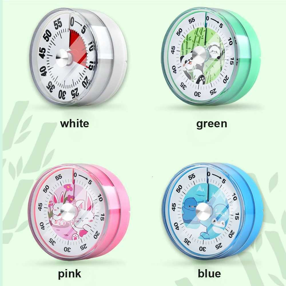 Magnetic Clock Timer Visual Timer Mechanical Kitchen Timer 60-Minutes Al Cooking Timer for Students Teas With Loud Al C251209-image-1087828305