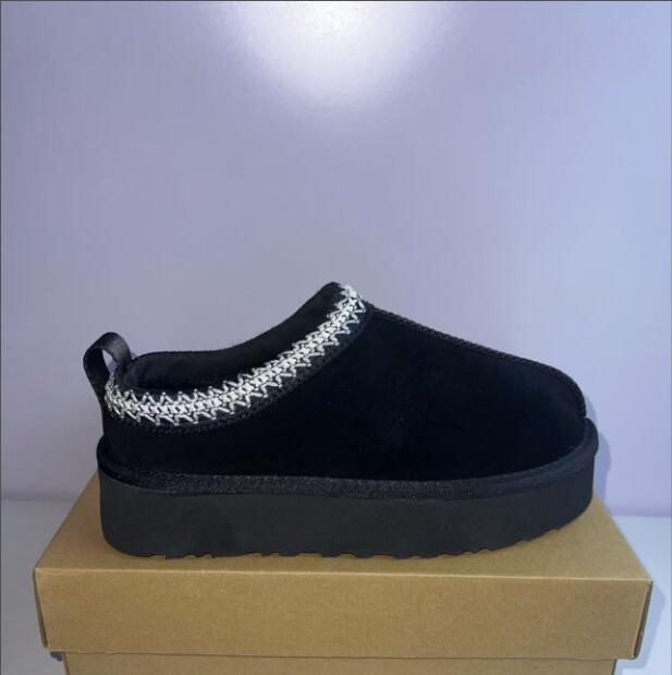 Men Women Tasman Shoes Platform Tazz Slippers Boots Classic Cotton Shoes Slip-on Warm Booties