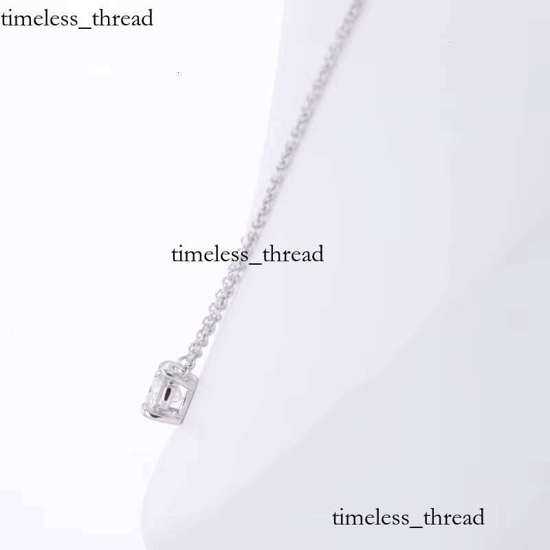 0.5ct 1ct 2ct 3ct Lab 10K 14K 18K Pure Gold CVD HPHT Round Pendant DEF VVS Claw IGI Certificate VVS Moissanite Necklace