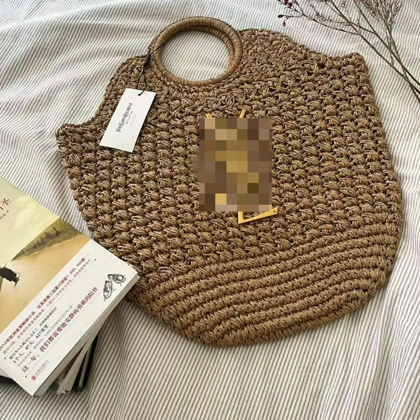 Hand-woven 2025 Summer New Style Handbag with Large Capacity