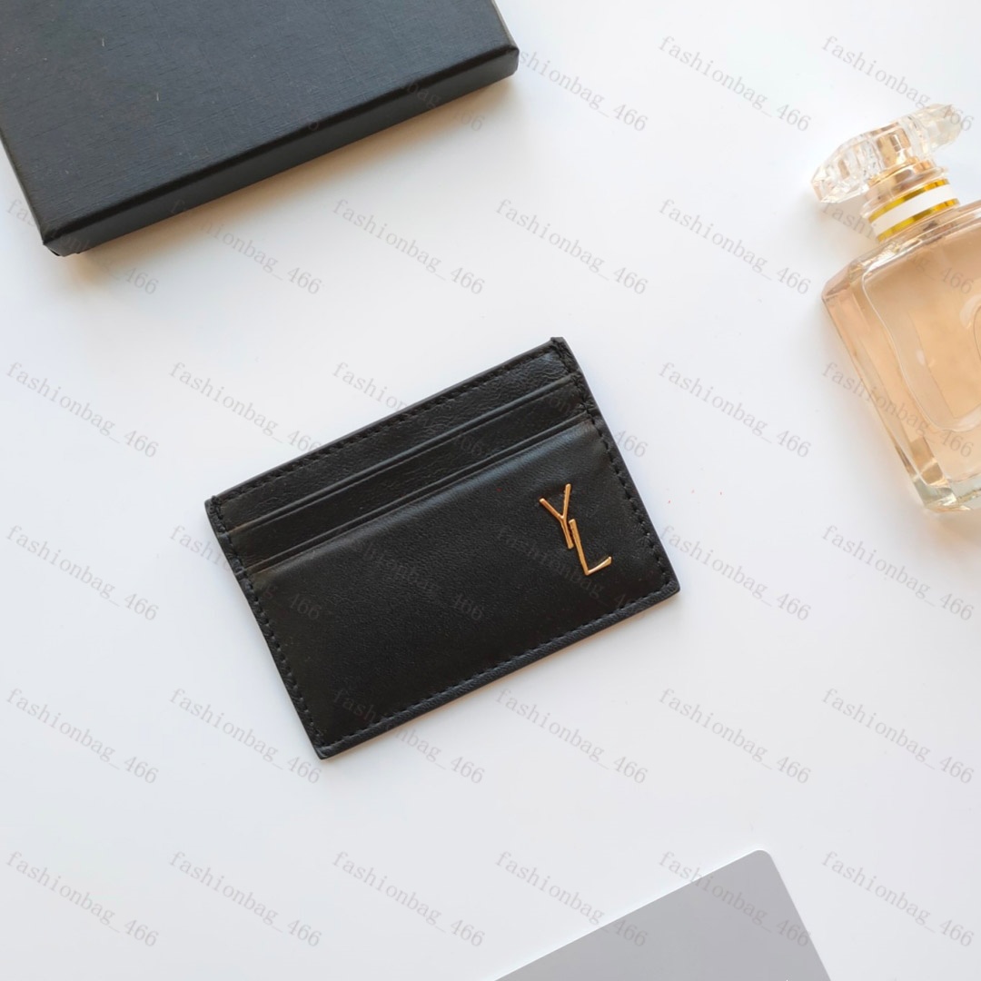 10A High Quality Luxury Designer Wallets Genuine Leather Card Holder Checkbook Coin Purses Bag Womens Men Passport Pouch ID Purses