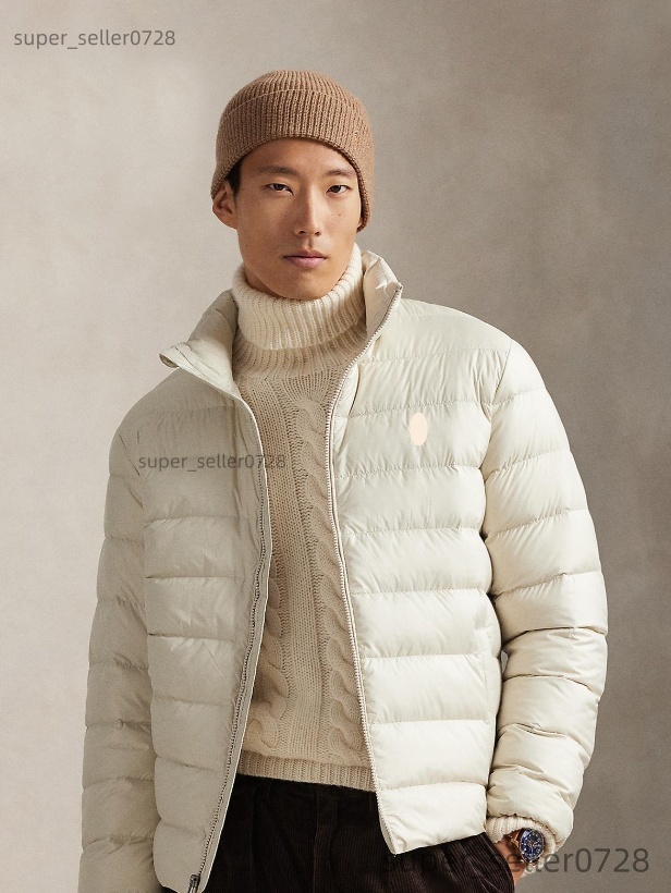 Polo Puffer Jacket Designer Mens Vest Mens Down Jacket Men Puffer Jacket Hooded Zipper Cotton Thick Polo Winter Jacket Winter Coat Fashion Women Puf