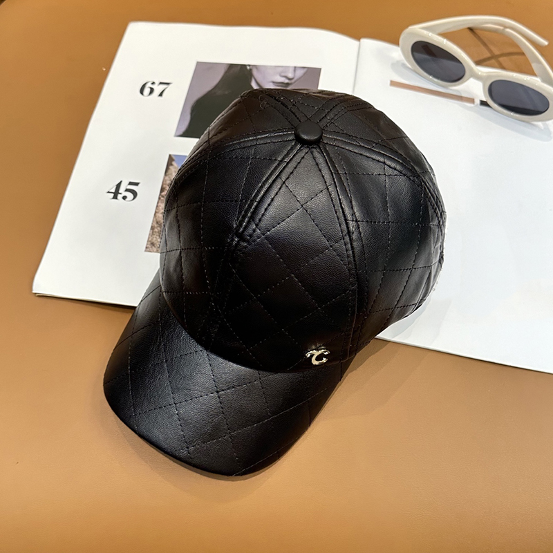 designer baseball cap Cortical grid pattern unisex classic letters adjustable dome outdoor head Couple style casquette hats