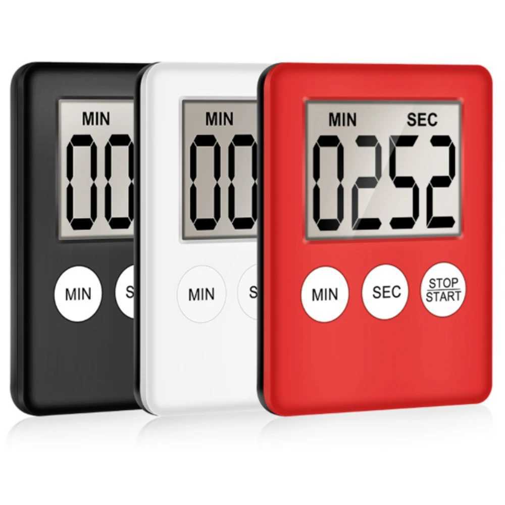 tra-thin Digital Kitchen Timer With Magnetic Rear LCD Display Can Display Minute Countdown Reminder Accessories C251209-image-1087828872