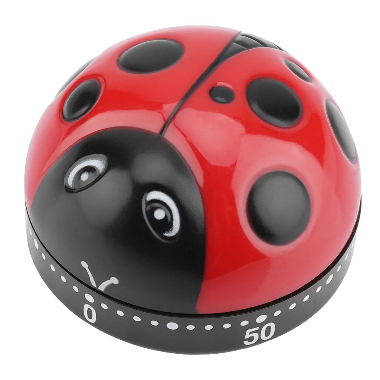Cute Ladybug Kitchen Timer 60 Minutes Timer Mechanical Wind up Timer Kitchen Cooking Timer C251209-image-1087828328