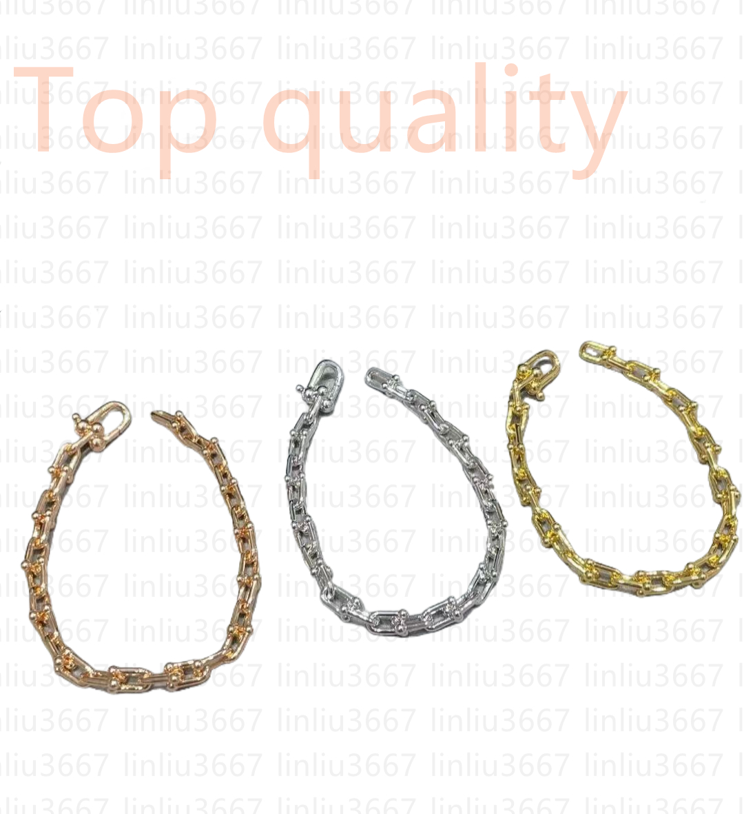 17cm Luxury Ladies' Bracelets v-gold plated 18k gold Silver & Rose bracelet Fashion Open-Style Jewelry Thin Bangle - Designer bracelet for Wedd