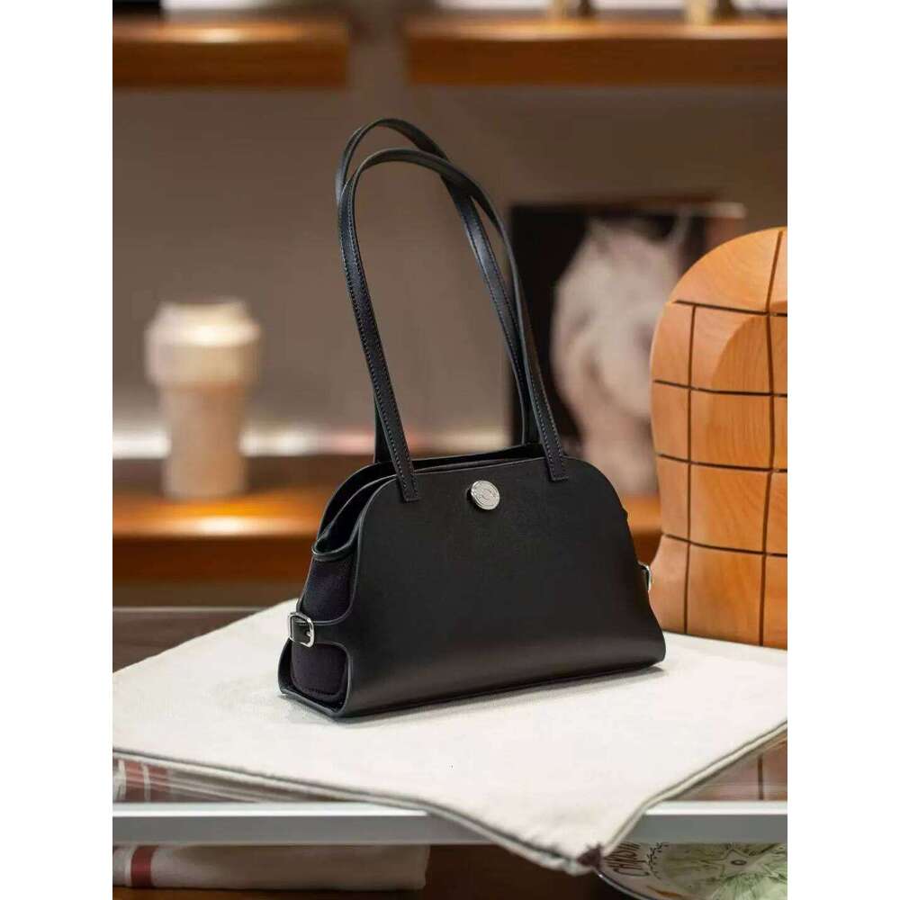 High Quality Swift Cowhide Single Shoulder Bucket Fashion Lady Versatile Genuine Leather Women Cloud Bag Hobo Tote Bag