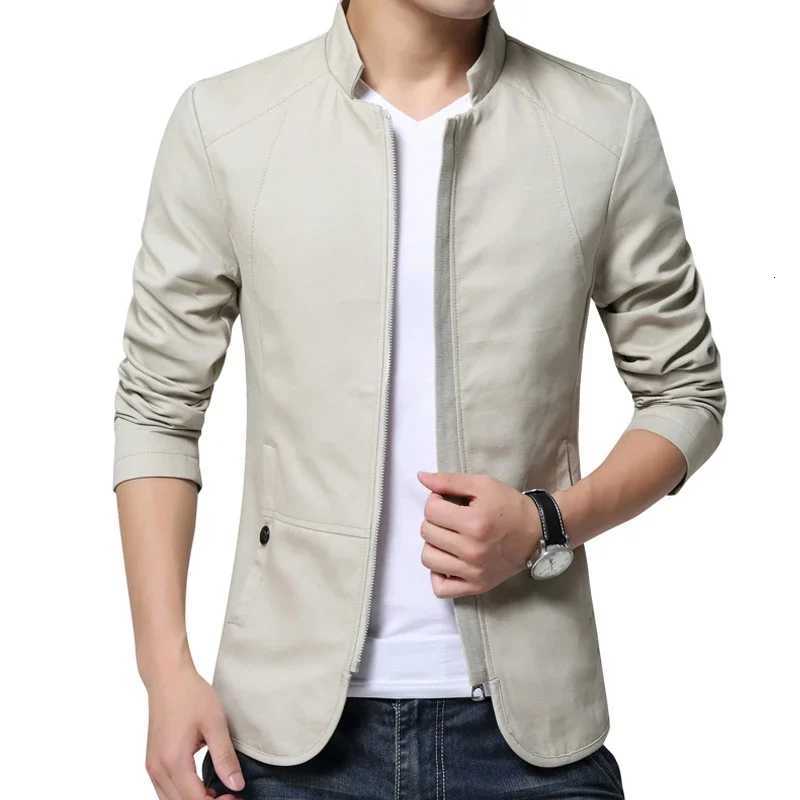 Brand Business Blazer Men Jackets Casual Fashion Mens Suit New Cotton Coats Slim Fit Windbreaker Jacket Man Tops Male W251209