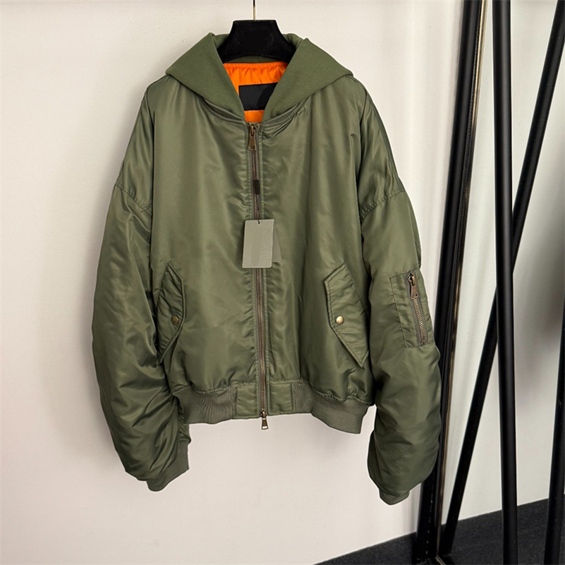 Hommes femmes Style de rue Hip Hop manteau surdimensionné à capuche Bomber veste printemps automne à la mode veste de Baseball