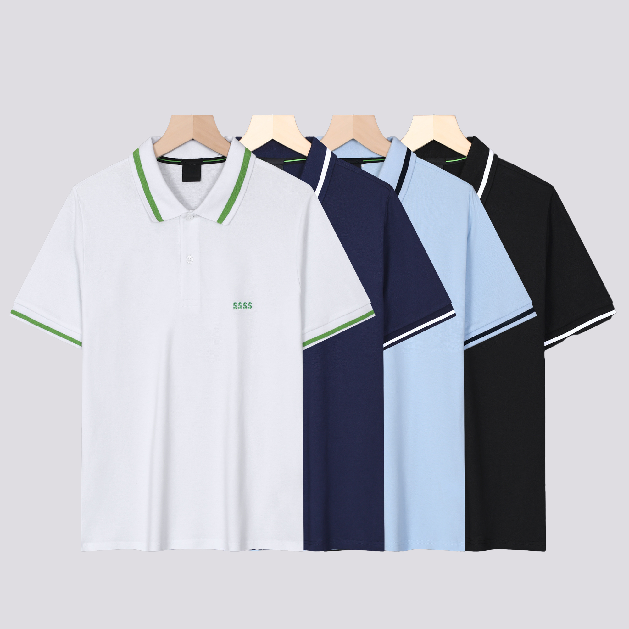 mens polos designer polo shirts men short sleeve tees embroidered style comfortable casual breathable outdoor leisure tourism vacation unisex clothi