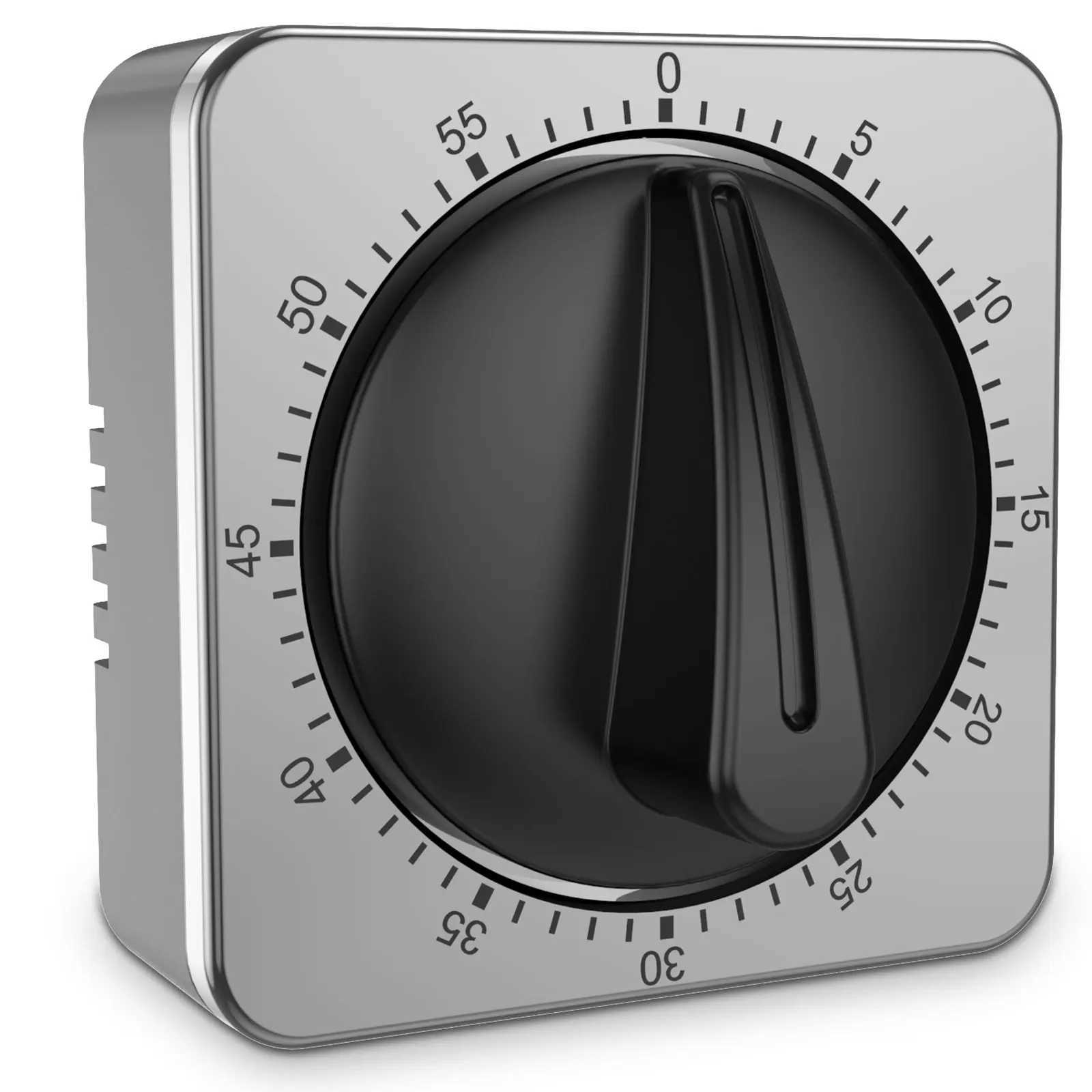 Kitchen Timer 60Min Magnetic Timer Manual Countdown Plastic Al Clock for Baking Cooking Kid Study Fitness Yoga Training Timer C251209-image-1087828286