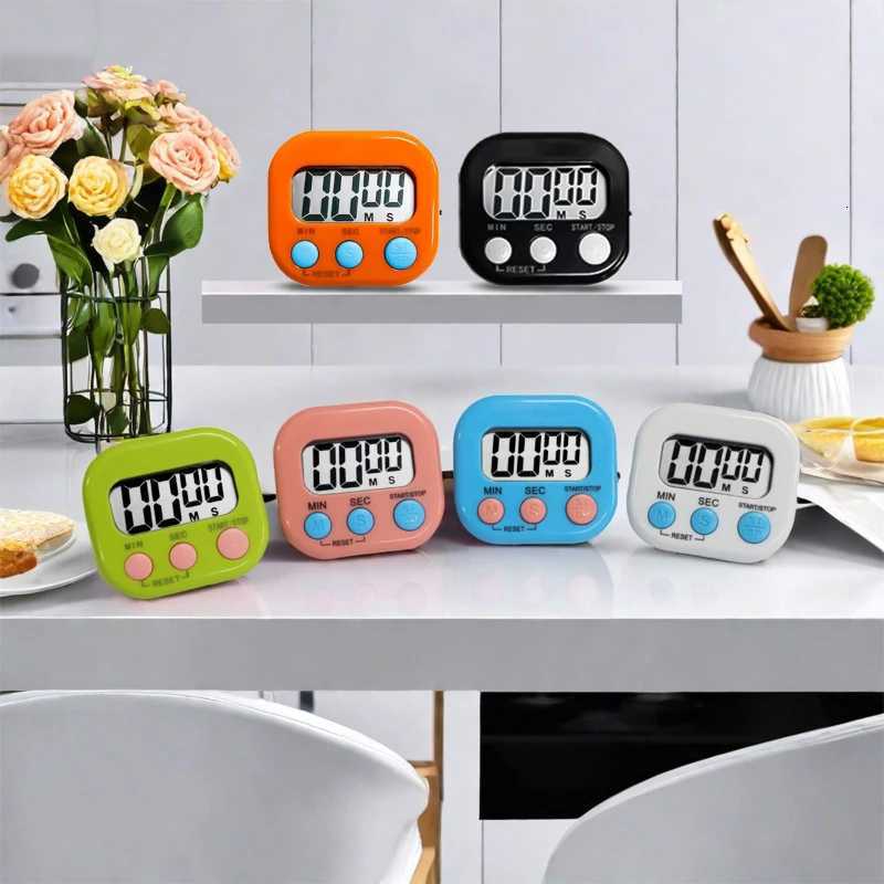 Magnetic LCD Kitchen Timer Digital Count Up/Down Stopwatch for Cooking Baking Study Sports Shower Visual Timer with Al C251209-image-1087829000