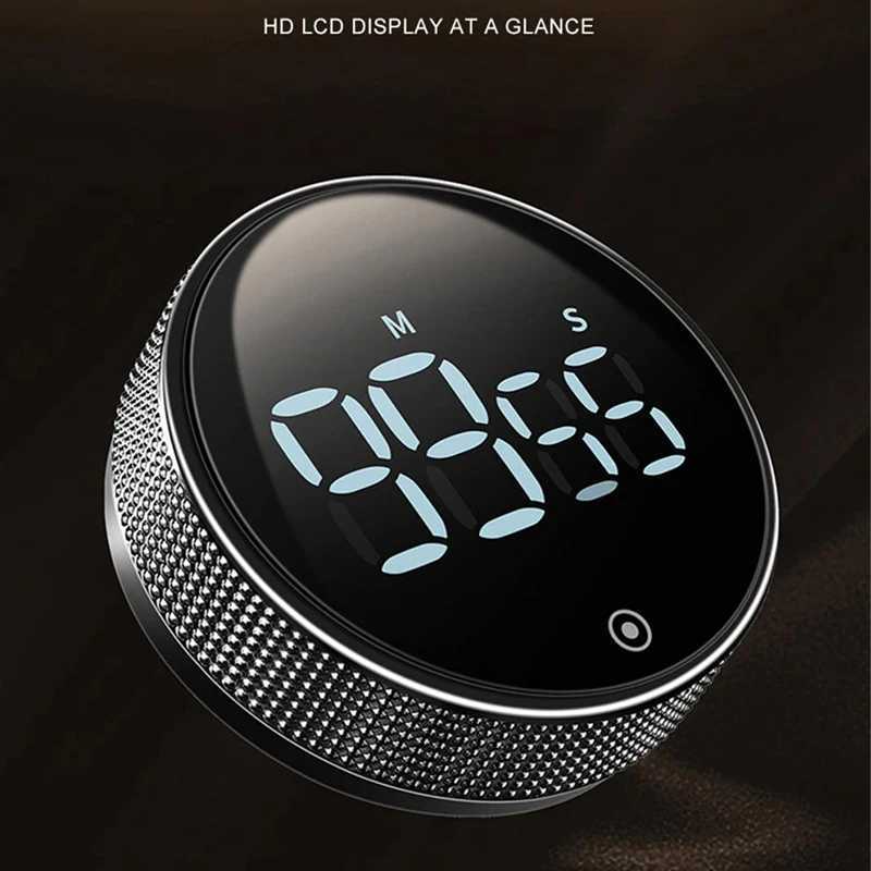Smart Magnetic Kitchen Digital Timer Chroneter Wall Egg Cooking Boiling Minuteur Timers Child Study Shower Visual Al Clock C251209-image-1087828266