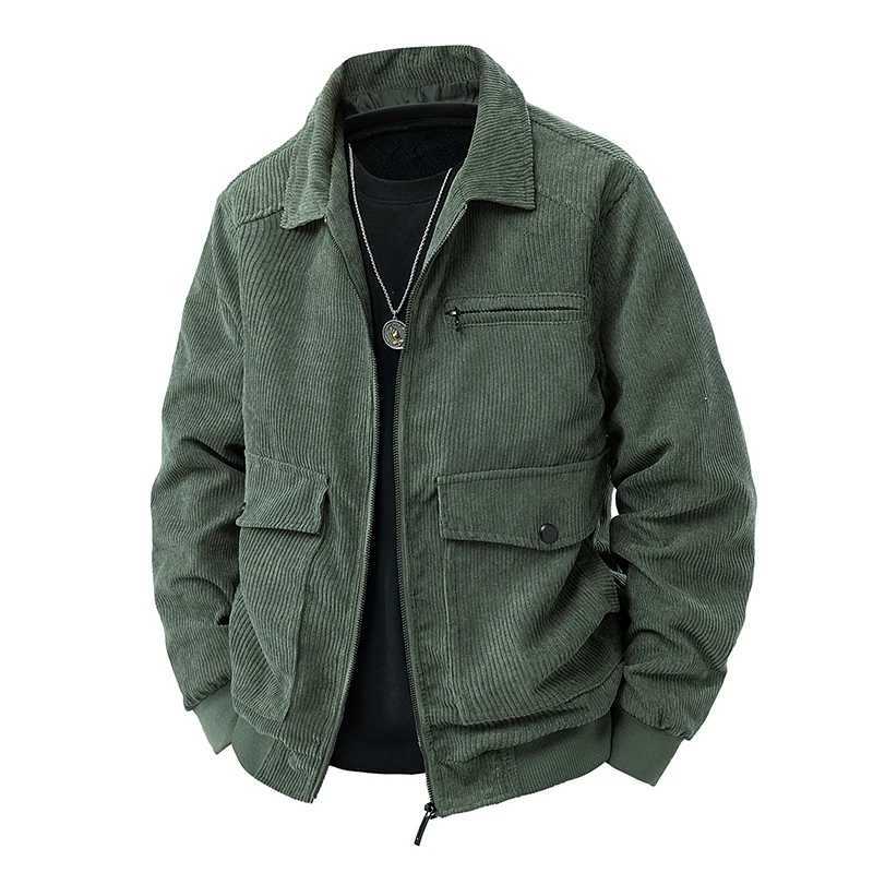 High-quality autumn and winter new mens lapel fashionable and versatile Korean-style casual youth jacket cool and stylish for W251209