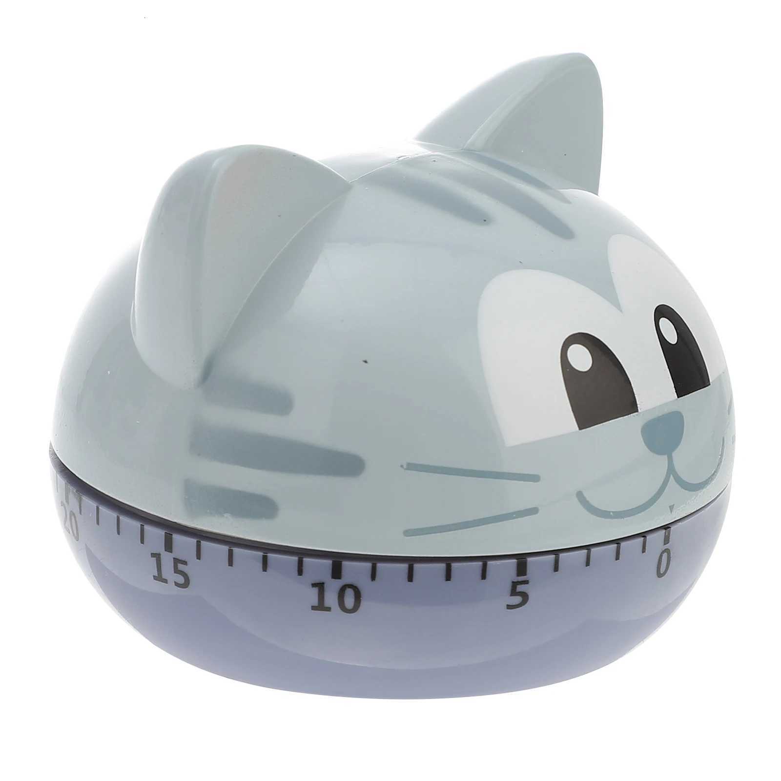 1pc Cat Design Kitchen Timer Baking Cooking Reminder Mechanical Learning Study Tool For Kids Elderly Autism C251209-image-1087828485
