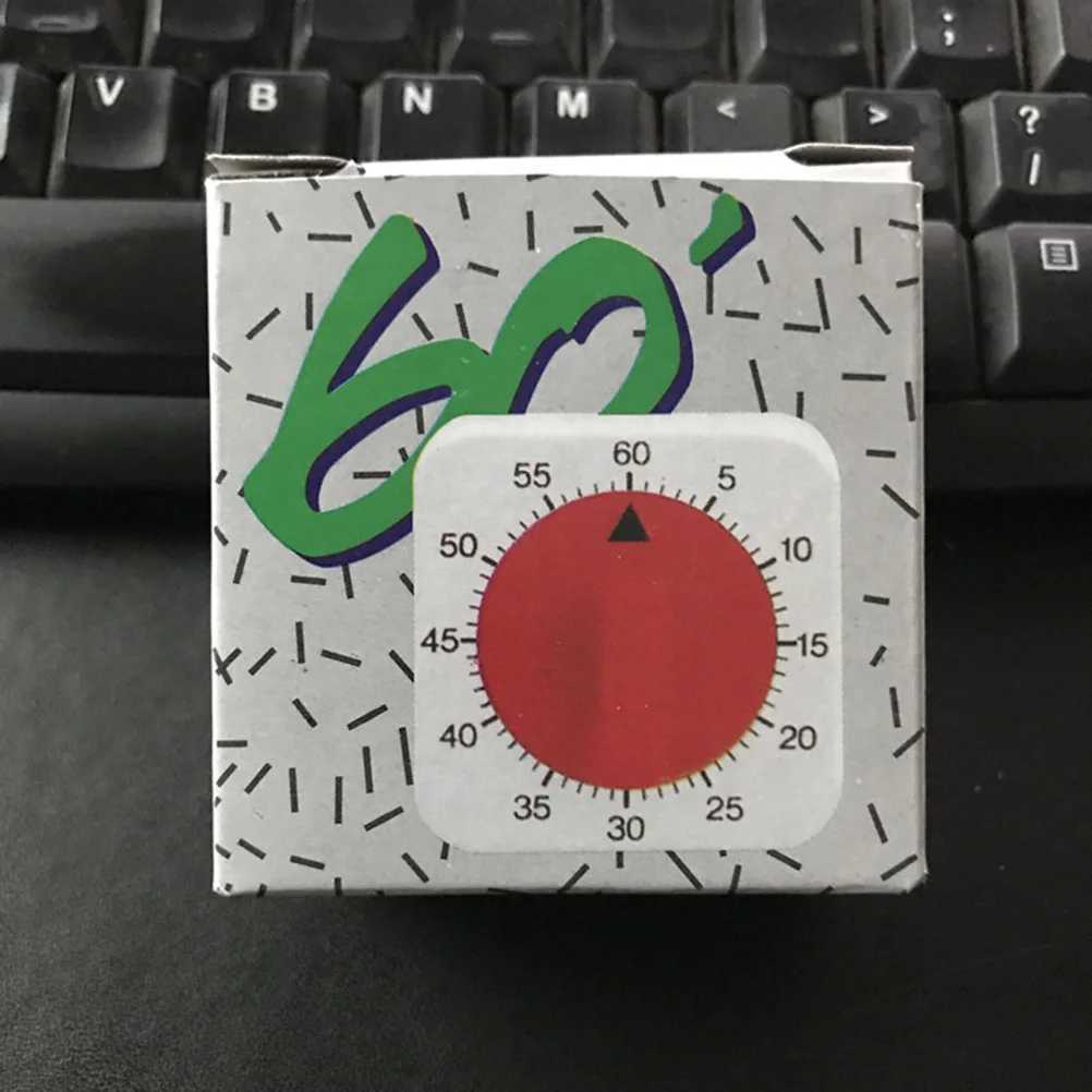 60 Minute Mechanical Kitchen Timer No Needed For Baking Cooking Eggs Counting Preschool Teaching Aid He Use C251209-image-1087828905