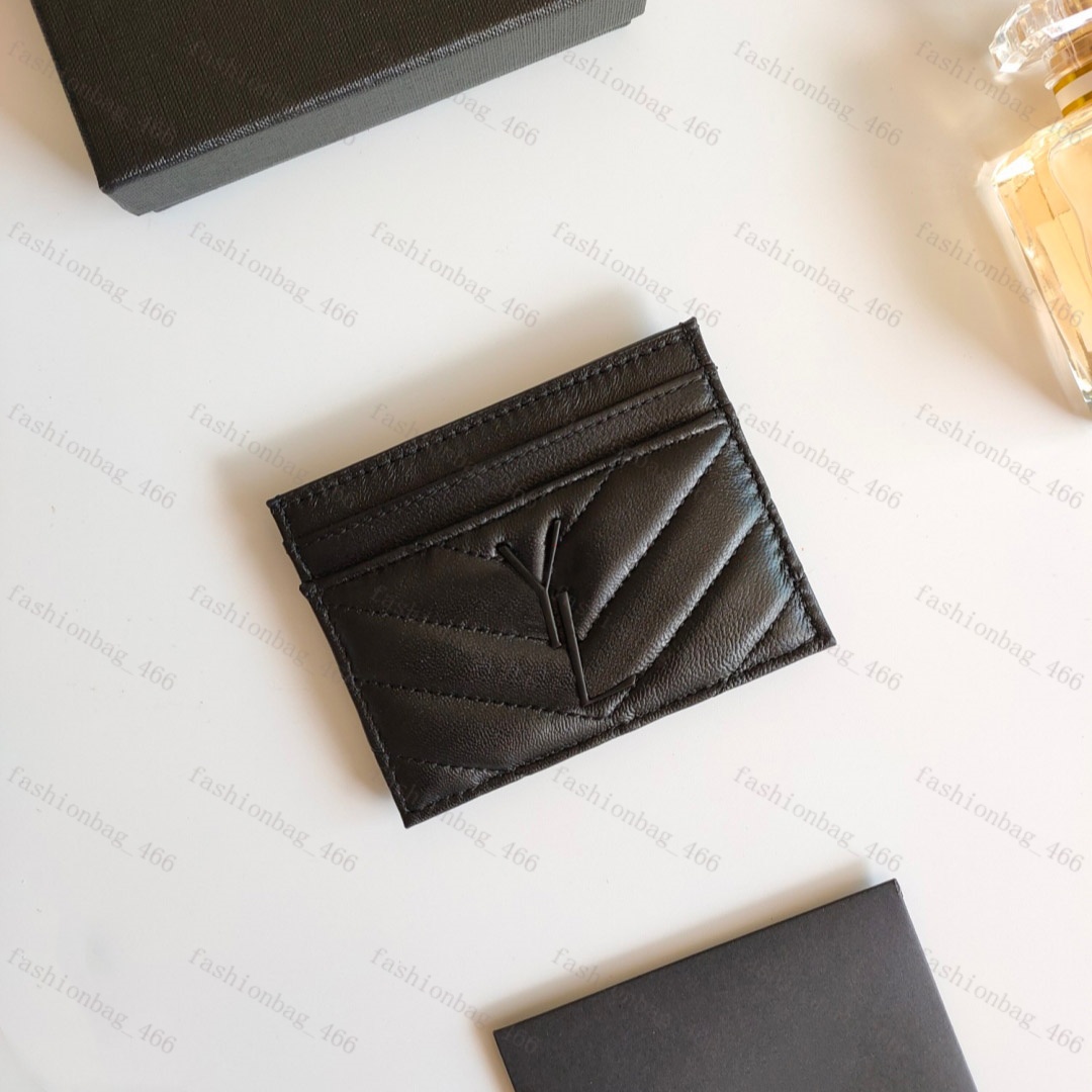 2026 10A High Quality Unisex Genuine Leather Card Holder Checkbook Luxury Designer Wallets Coin Purses Bag Womens Men Passport Pouch ID Purses
