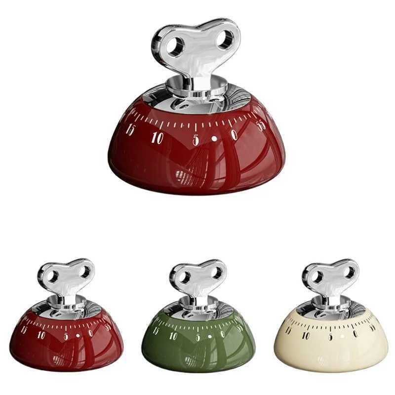 Magnetic Kitchen Timer with Ringing Al - No Batteries Needed Magnetic Base for Refrigerator Oven Microwave C251209-image-1087828868