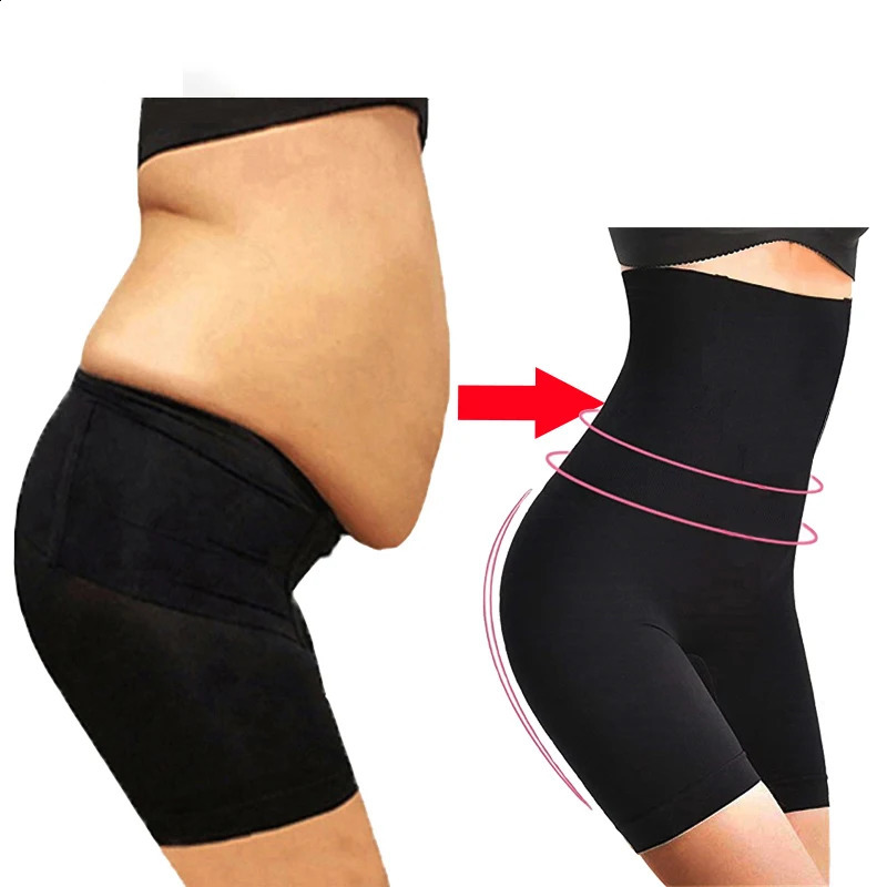 Womens Underwear High Waist Shaping Boyshort Panties Body Shaper Tummy Control Butt Lifting Slimming Shorts Workout Shapewear 251209