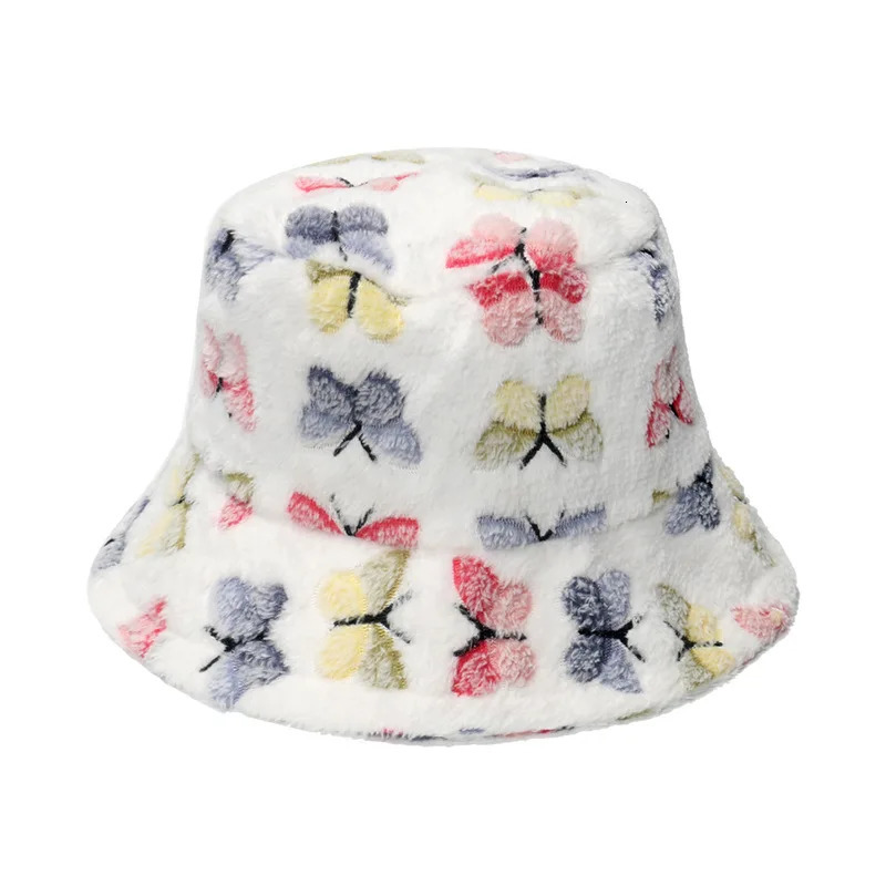 1pc Women Fleece Bucket Hat with Casual Windproof Warm for AutumnWinter Suitable Outdoor Travel Holiday 251205