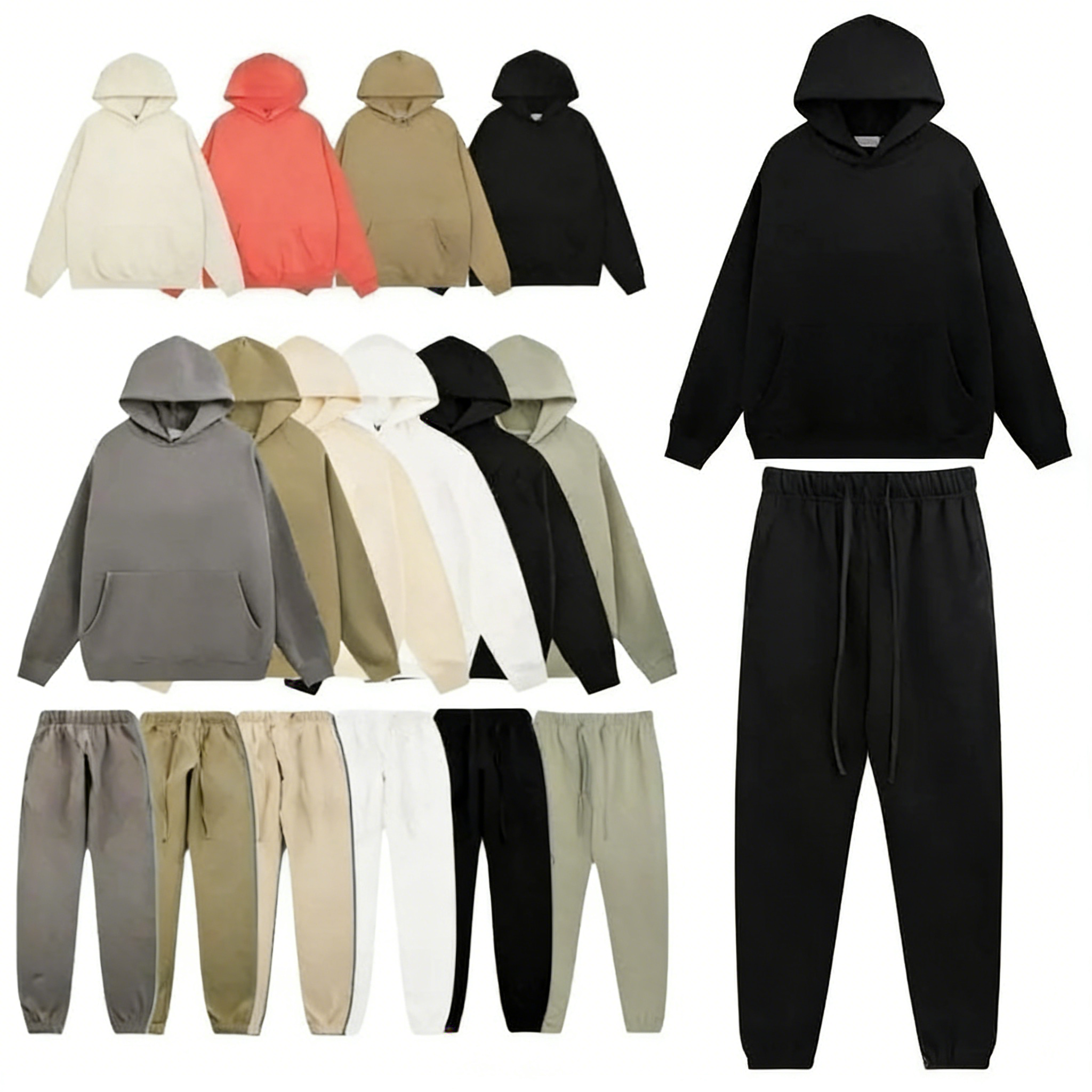Designer mens hoodies essential tracksuit designer sillicon letters mens hoodie for mens designer hoodie luxury mens hoodie casual loose coat lon