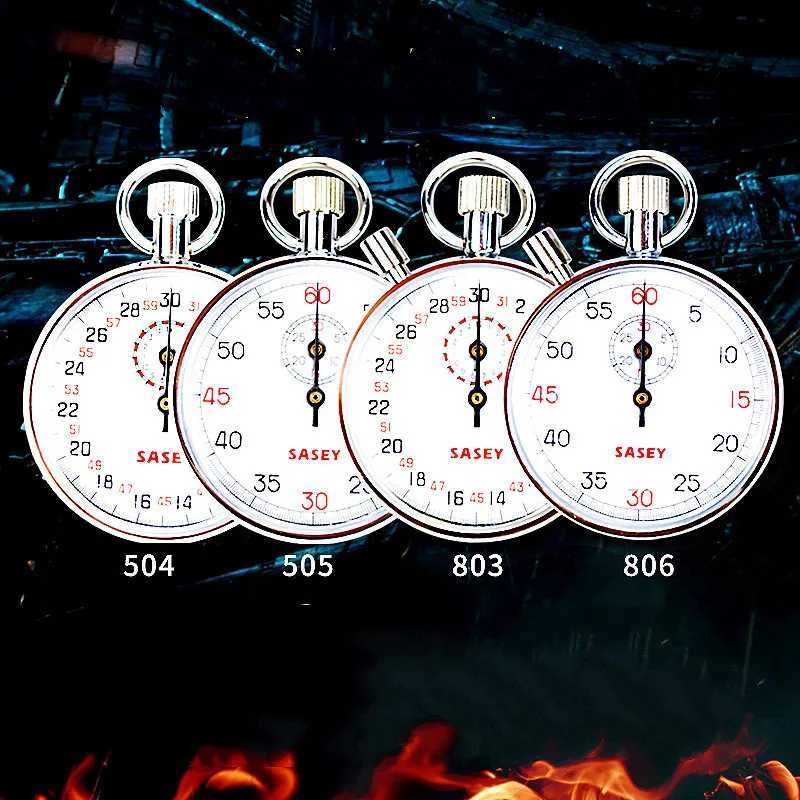 SXJ504 SXJ505 SXJ803 SXJ806 Steel Mechanical Stopwatch Track Field Running Cpetition Stop Watch Metal Sports Training Timer C251209-image-1087828709