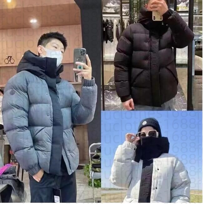 Puffer Jacket Mens Down Jackets Designer Parkas Outerwear Coats Luxury Letter Fashion Doudoune Winter Jacket Women Nfc Scan High Quality plus size M