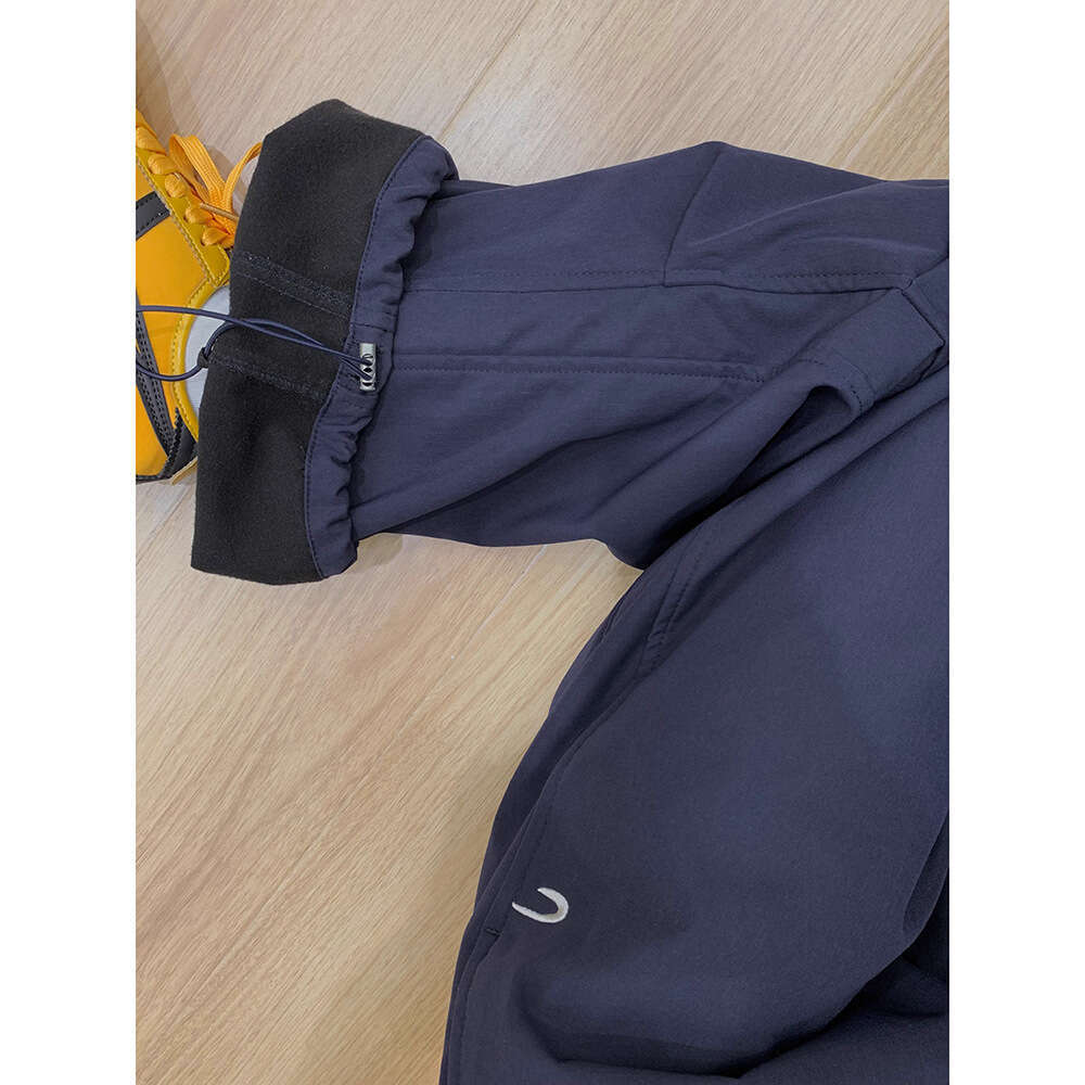 Autumn Winter New Waterproof Fleece-Lined Thickened Cargo Jeans For Women American High Street Loose Straight Casual Long Pants B5