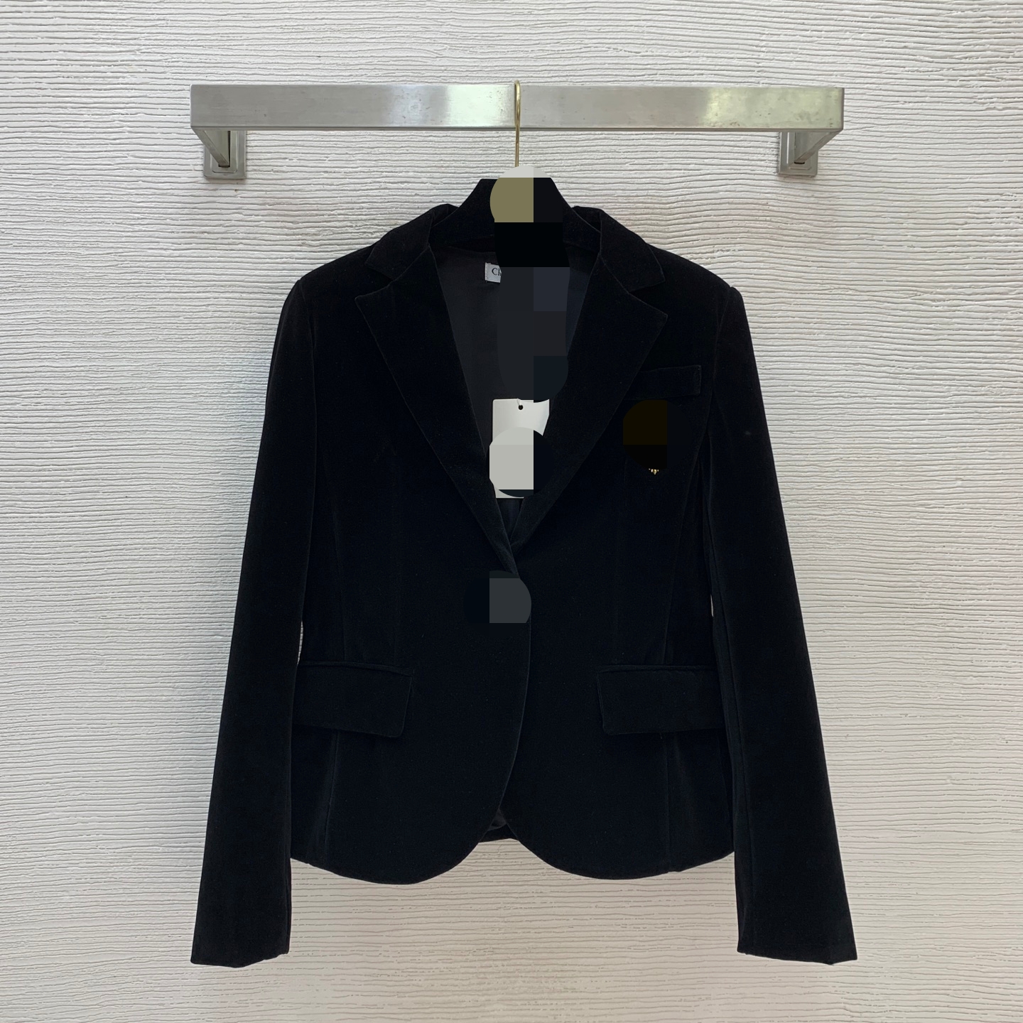 1105 XXXL 2026 Milan Runway Coat Autumn Brand SAme Style Coat Crew Neck Black High Quality Long Sleeve Womens clothes Fashion D25100274