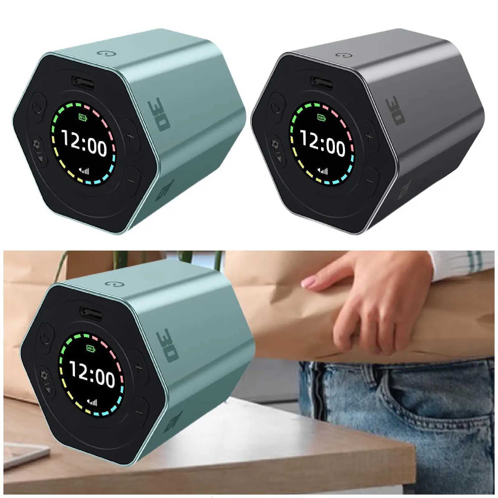 Podoro Timer 5/15/25/30/45/60Min Cust Countdown Mute Gravity Sensor Kitchen Timer for Off Task Workout Reading Work C251209-image-1087828923