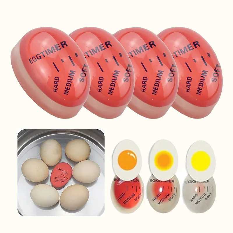 Egg Timer Kitchen Electronics Gadgets Color Eggs Cooking Changing Yummy Soft Hard Boiled Eco-Friendly Resin Red Timer Tools C251209-image-1087828368